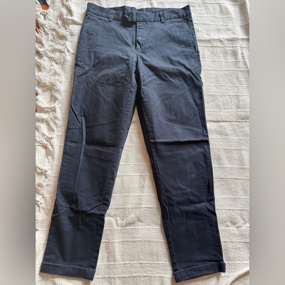 Men's Classic Navy Chinos